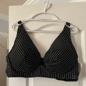 Ugh Alex Plunge Underwire Swim Bikini Top